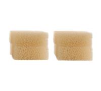 Mobestech 4Pcs Dishwashing Sponge Pad with Strong Decontamination and Rich Foam, Beige Kitchen Cleaning Sponge for Efficient Kitchen and Bathroom Cleaning