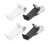Mobestech 4PCS Garage Door Opener Clip Adjustable Car Visor Remote Control Holder Compatible with Remotes Durable Sun Visor Clamp for Secure Fit and Organized Storage