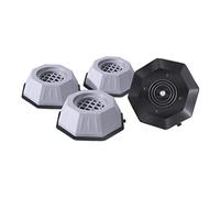 Mobestech 4pcs Impact Absorption Pad Washing Machine Foot Pads Furniture Mat for Kitchen Floor Machine Stabilizer