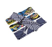 Mobestech 4pcs Japanese Style Cotton Linen Chopstick Holder Pouch Portable Reusable Storage Case for Utensils and Straws Sleeve for Students and Travelers