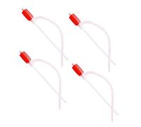 Mobestech 4pcs Manual Transfer Siphon Pump Set Oil Changing Pump for Diesel Petrol Car Use High Flow Liquid Siphon for Household and Automotive Maintenance