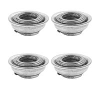 Mobestech 4pcs Manual Wheelchair Accessory Wheelchair Bearings Steel Performance Easy to Replace Front Wheel Fork Bearings for Front Small Wheels Caregivers