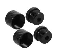 Mobestech 4pcs Microphone Converter Nut Female to Male Thread Adapter for Mic Stand Screw Camera Mount Adapter