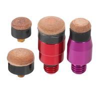 Mobestech 4pcs Paintless Dent Repair Tap down Heads with M8 Thread Hail Damage Repair Tips for Auto Body Pick Hammer Ding Removal Kit Tools