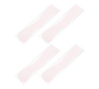 Mobestech 4Pcs Pink Wave Silicone Forehead Pads for Eyelash Extension Reusable Lash Gel Pads for False Eyelash Application and Lash Lift Isolation for Professional Makeup