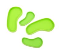 Mobestech 4pcs Reptile Water Feeders and Lizard Water Bowls Set, Sturdy Plastic Pet Drinking and Food Bowls for Geckos, Turtles, Corn Snakes - Suitable for Terrariums and Crawling Pets