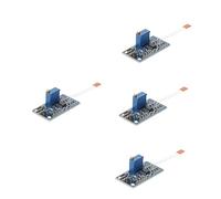 Mobestech 4pcs Strain Gauge Bending Sensor Module Voltage Output Analog Signal for Load Cell Applications Design for Testing and Measurement Industrial Settings