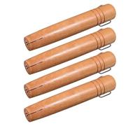 Mobestech 4pcs Wooden Pan Handle Replacement for Pans and Cookware with Comfortable Grip and Easy Replacement, Japanese Style Long Wood Handle Suitable for Kitchen Use
