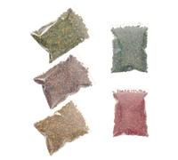 Mobestech 5 Bags 180ml Realistic Miniature Fall Leaves for Model Scenery and DIY Projects, Resin Material with Enhanced Visual Texture, Suitable for Fairy Garden, Railway Diorama,
