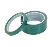 Mobestech 5 Rolls High Temperature Resistant Heat Transfer Tape Sublimation Masking Tape Strong Adhesive No Residue for Electronics Insulation DIY Crafts