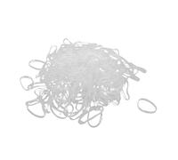 Mobestech 5000pcs Widened High Elastic Hair Bands Rubber Bands Wide Upgraded Elastic Hair Ties Large for Women