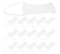 Mobestech 50pcs Elastic Cap Mesh Cotton Cap Bandage Gauze Head Wrap Keeper with Efficient Wound Protection Enhanced Breathability for Emergency Head Care Adults