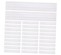 Mobestech 50Pcs Ruled Sentence Strips Double-Sided Writing Lines for Handwriting Practice Word Strips Teaching Aid for Boys and Classroom Home Use