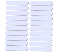 Mobestech 50Pcs Self-adhesive Sweat Pads Breathable Absorbent Hat Liners for Daily Use Collar Protection Sweat Absorption Strips for Hot Summer
