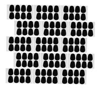 Mobestech 50pcs Silicone Saxophone Tooth Pads Alto Tenor Sax Cushions Musical Instrument Accessories for Clarinet Players Professional Students and Beginners