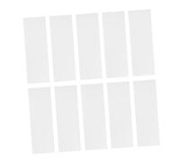 Mobestech 50pcs Smooth Microscope Slides for Scientific Observation Laboratory Use Quality Optical Microscope Slides for Sample Preparation