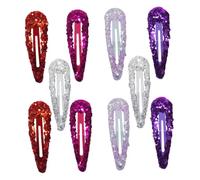 Mobestech 50Pcs Water Drop Shape Hair Clips for Women Simple Style Hairpins Snap-in Hair Accessories for Daily Use and Evening Hairstyles Convenient and Comfortable Color Random Random Color
