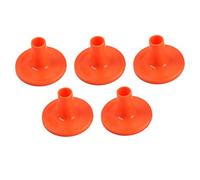 Mobestech 5pcs Drum Percussion Cymbal Sleeves Plastic Felt Stand Parts Rustproof for Boom and Heavy Duty Stands Essential Drum Accessories Kit