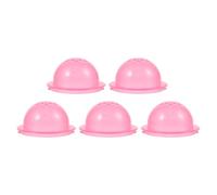 Mobestech 5Pcs Hamster Stoppers External Plastic Tube End Caps for DIY Hamster Maze Outside the Cage Replacement Parts