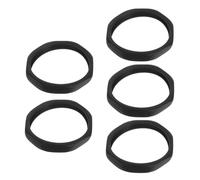 Mobestech 5Pcs Microphone Anti-Fall and Anti-Slip Sleeve Holder Rings for Wireless Microphone - Shock Absorbing Protection Ring for News Interviews and Live Performance