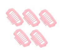 Mobestech 5pcs Small Dog Hair Clips Pet Grooming Hairpins 2.3cm Decorative Barrette Accessories for Yorkshire Terrier Maltese Plush Bichon Puppies