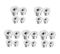 Mobestech 5sets Dowel Jig Center Tool Dowel Transfer Plugs Steel Centers for Woodworking