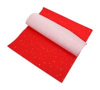 Mobestech 60 Sheets 34x34cm Red Thick Xuan Paper for Chinese Calligraphy and Spring Festival Fu Character Writing, DIY Rice Paper for New Year Party Decorations and Traditional Couplets