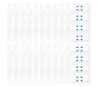 Mobestech 60pcs Invisible Face Lifter Tape for Wrinkles and Fine Lines, Neck Lift Tape Adhesive Patches for Skin Tightening and Facial Firming, Suitable for Sleeping and Daily Use