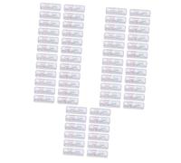 Mobestech 60pcs Test Cards Identifying Cards for UV Test Strips for Light Effects