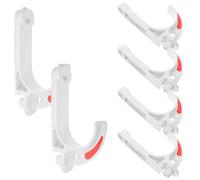 Mobestech 6pcs J Hooks for Hanging Mining Cables Plastic Insulation Material Assorted Colour Secure Cables Practical Utility Hooks for Coal Mines and Tunnels