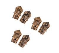 Mobestech 6pcs Pirate Knight Armor Set with Shield Swords Cosplay Costume Accessories for Adults Halloween