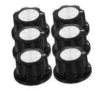 Mobestech 6pcs Potentiometer Knob Cap for Volume Control Guitar Pedal Amplifier Knobs Replacement Parts Dj Rotary Cover