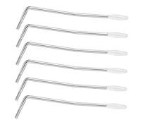 Mobestech 6pcs Tremolo Arm Bar Set Thread Metal Vibrato Arm for Electric Guitar Single Tremolo Bridge Guitar Parts