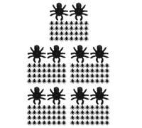 Mobestech 750 Pcs Halloween Nail Charms Animal Spider Resin Decorations with Realistic Finish and 3d Design for Dark Style DIY Manicure Accessories Suitable for Holiday Season and Cosplay