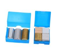 Mobestech 7pcs Density Activity Set with Copper Iron Aluminum Cubes and Cylinders Portable Multimaterial Physics Experiment Kit for Stem Education and Classroom Studies