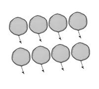 Mobestech 8Pcs Breathable Wig Cap Mesh Net Liner Elastic Stretchy Hair Nets for Long and Short Hair Comfortable Protection Accessories