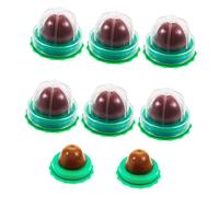 Mobestech 8PCS Catnip Vitamin Pudding Snacks with Cover for Cats and Kittens Dental Care Lick Treats to Promote Digestion and Appetite Hygienic Cat Bite Balls Random Flavors