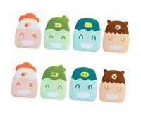 Mobestech 8pcs Decontamination Scouring Pad Sponge Erasers Double Sided Cleaning Sponge for Home Kitchen Bathroom Dish