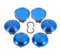 Mobestech 8pcs Metal Thumbstick Caps Adjustable High Low Replacement Thumb Grips for Edge Elite Controller Gaming Accessories Controller Cover
