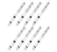 Mobestech 8pcs Piston Filling Flexible Brush Tip Fountain Pen Set for Calligraphy and Sketching, Refillable Ink Brush Pens with Fine to Broad Nibs, for Artists and Writing