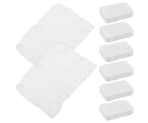 Mobestech 8Pcs Thick Pearl Pattern Cotton Pads for Facial Cleansing and Nail Polish Removal Versatile Cosmetic Cotton Squares Recommended by Tattoo Artists Professional Grade Makeup Remover