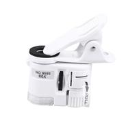 Mobestech 9595w High Magnification Mobile Phone Magnifying Glass LED Light Portable Mini Clip Microscope for Taking Pictures Mobile Phone