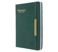 Mobestech Academic Planner with PU Cover Weekly Calendar Organizer for Home and School Multi-function Notebook for Scheduling Note Taking and Prioritizing Tasks