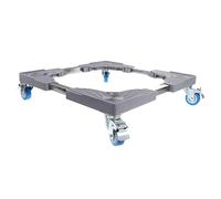Mobestech Adjustable Refrigerator Base Stand Expandable Mobile Stand for Washing Machine and Dryer (gray) 40x40-60x60 Heavy-duty and Versatile Support
