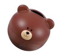 Mobestech Adorable Cartoon Tissue Box Cover Creative Animal Design Tissue Holder for Home Office and Car Napkin Dispenser for Bathroom Living Room Bedroom and More