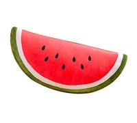 Mobestech Adorable Plush Watermelon Pillow Soft Stuffed Fruit for Birthdays and Showers Decorative Accent for Home and Bedroom Summer Design