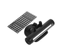 Mobestech Alloy Temporary Parking Card with Phone Number Display Multifunctional Stop Sign for Dashboard Use Suitable for Friends Family Safety and Convenience