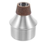 Mobestech Aluminium Alloy Trumpet Mute Replacement Lightweight Metal Straight Mute for Beginners and Adults, Brass Instrument Accessory for Quiet Practice and Performance
