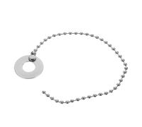 Mobestech Aluminum Alloy Cymbal Sustain Chain for Drum Kits Effect Extension for Crash Ride Cymbals Easy Install Jazz Drum Accessory with Stable Performance and Sound Prolongation