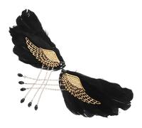 Mobestech Angel Tassel Hair Clips for Women and Teen Lightweight Wedding Bride Hairpin for Holiday Parties Stage Performances and Role-playing Accessories Easy to Wear and Comfortable